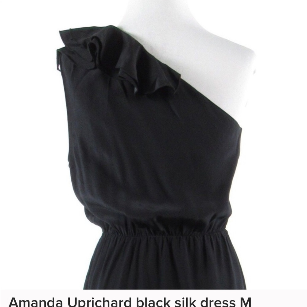 AMANDA UPRICHARD SILK DRESS - Picture 4 of 5
